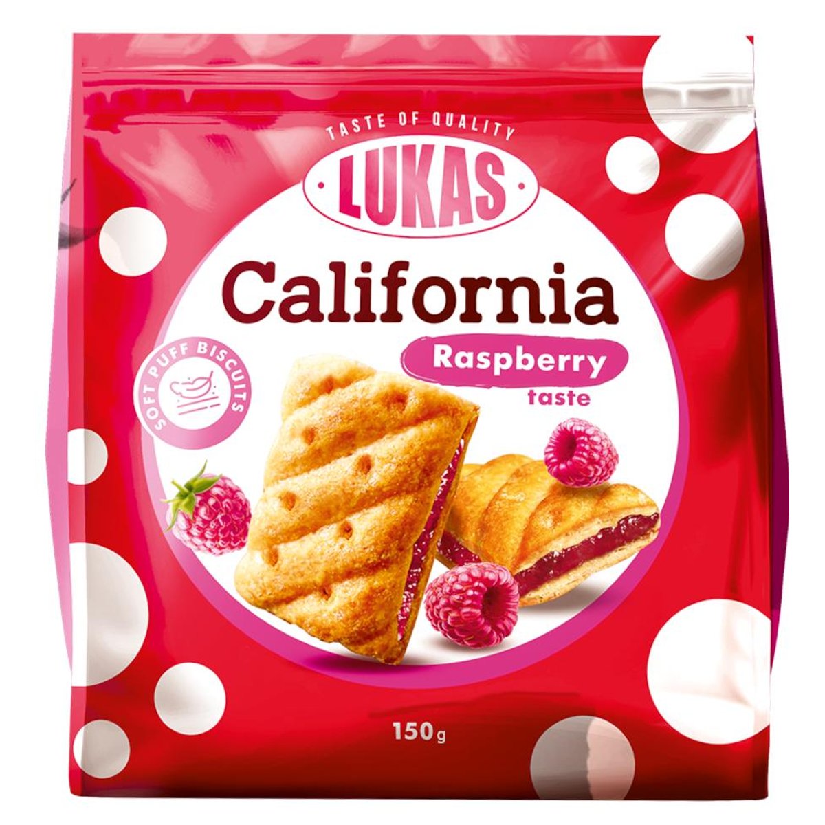 California Sušenky malinové