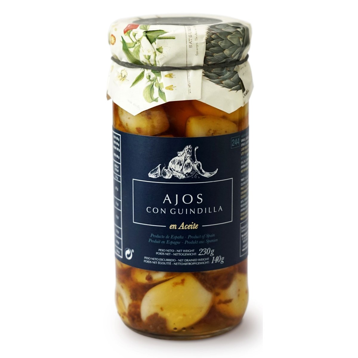 Don Gastronom Česnek v oleji s chilli