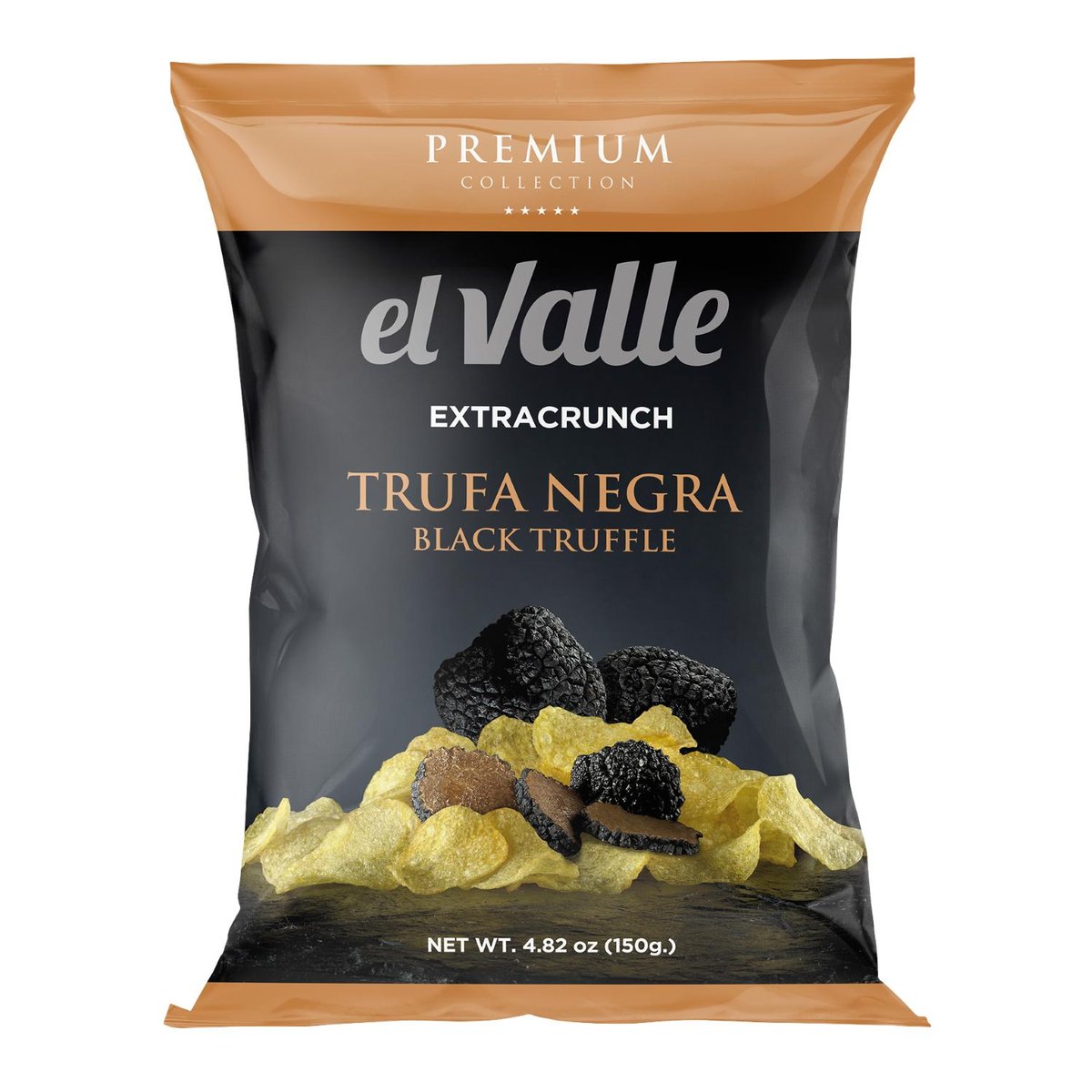 El Valle chipsy s příchutí Černý lanýž 150g