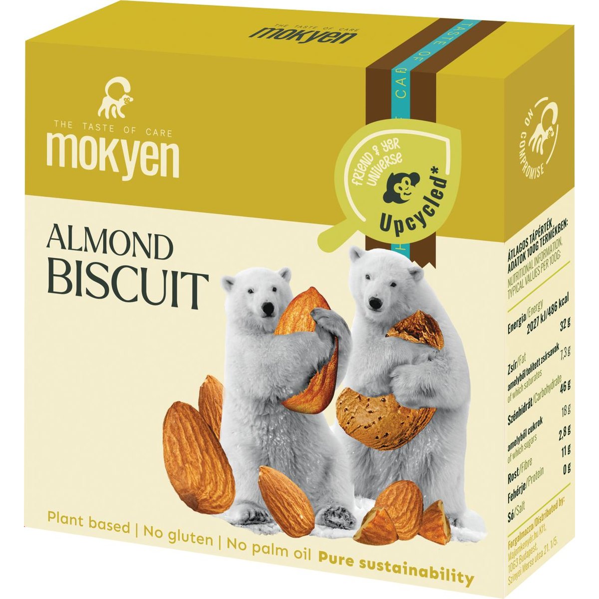 Mokyen Upcycled mandlové sušenky