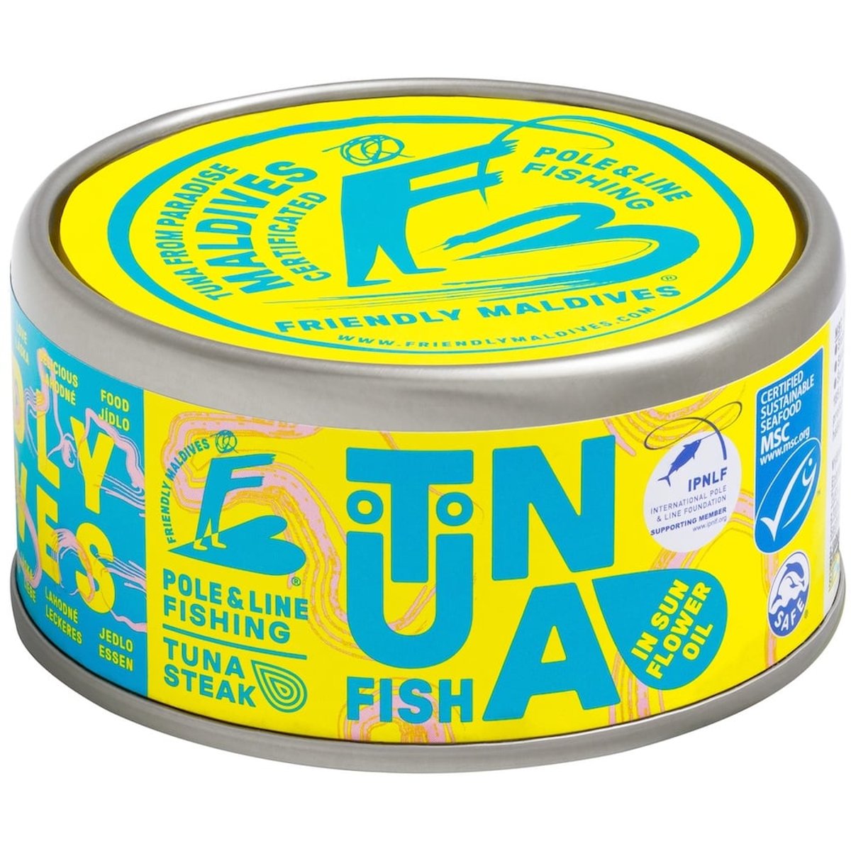 Friendly Maldives MSC steak z tuňáka ve slunečnicovém oleji