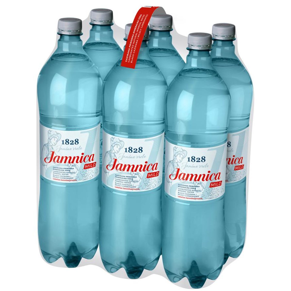 Jana Jamnica Minerální voda jemně perlivá (6×1,5 l)