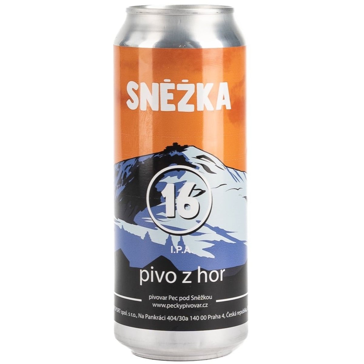 Pivo Sněžka 16° plech