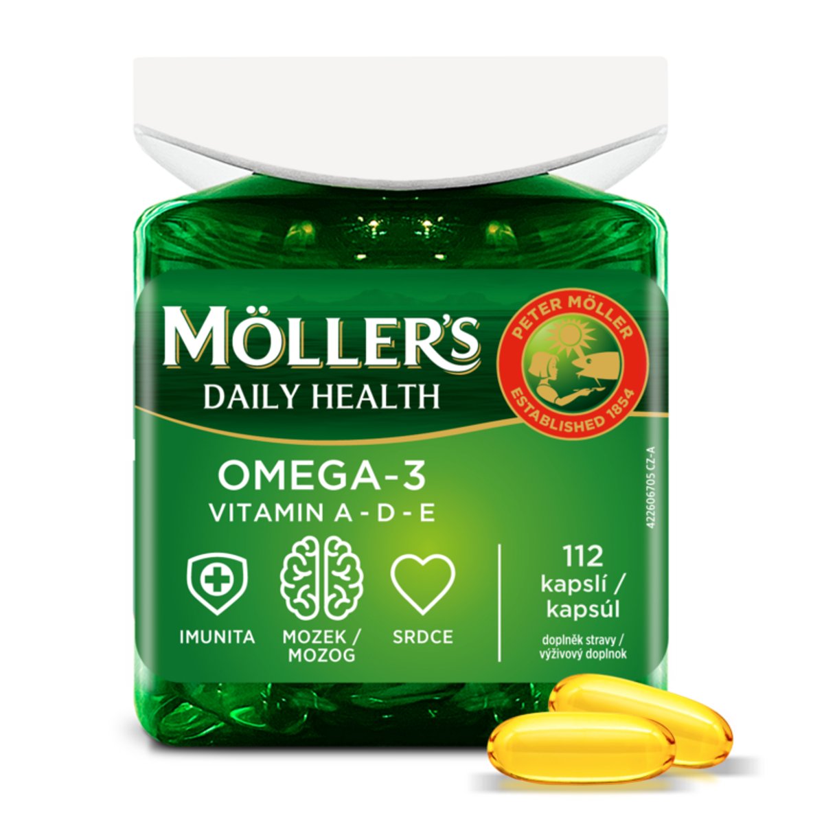 Mollers Omega-3 Daily Health cps.112