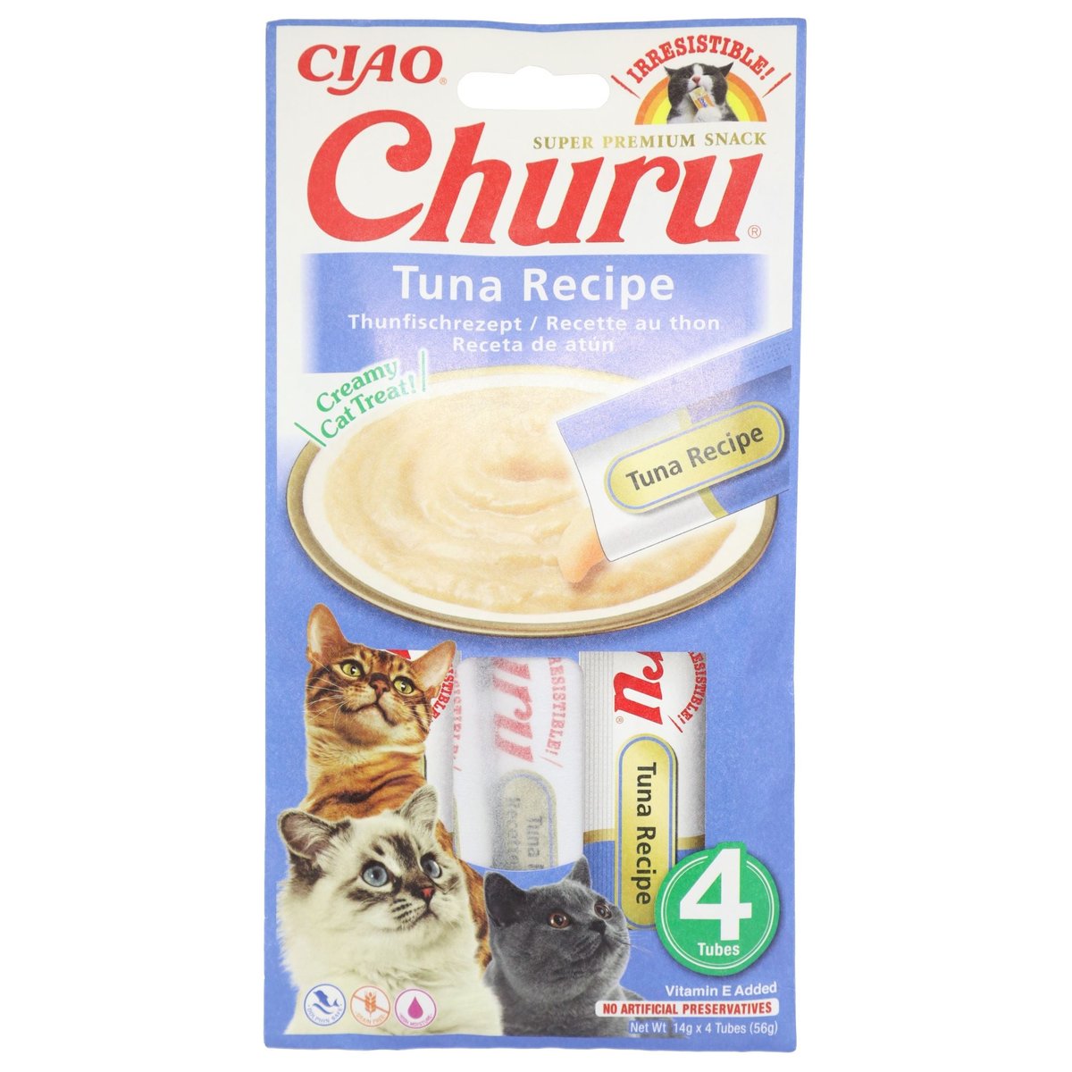Inaba Churu Cat Snack tuňák 4×14 g