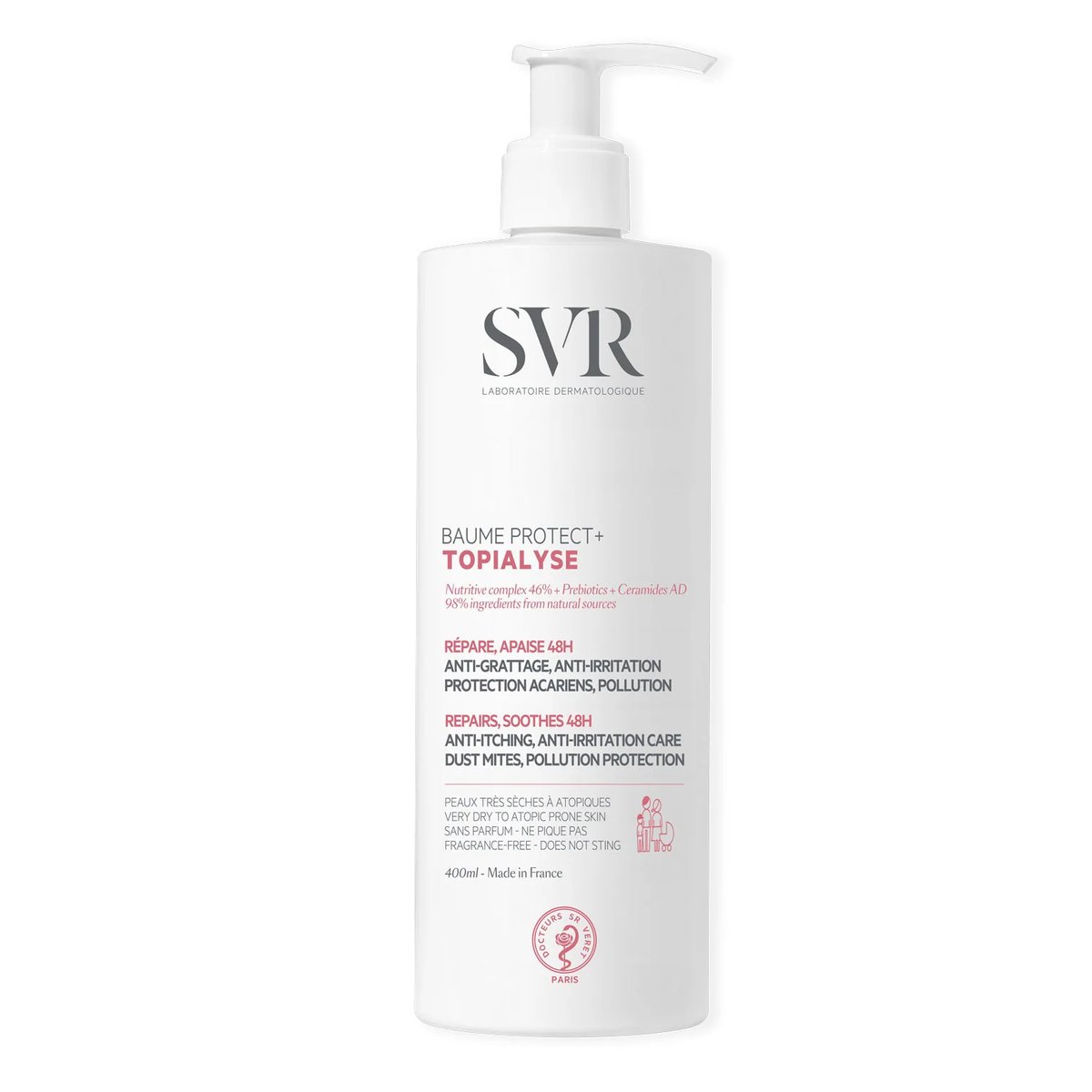 SVR Topialyse Baume Protect+ Ochranný balzám 400ml