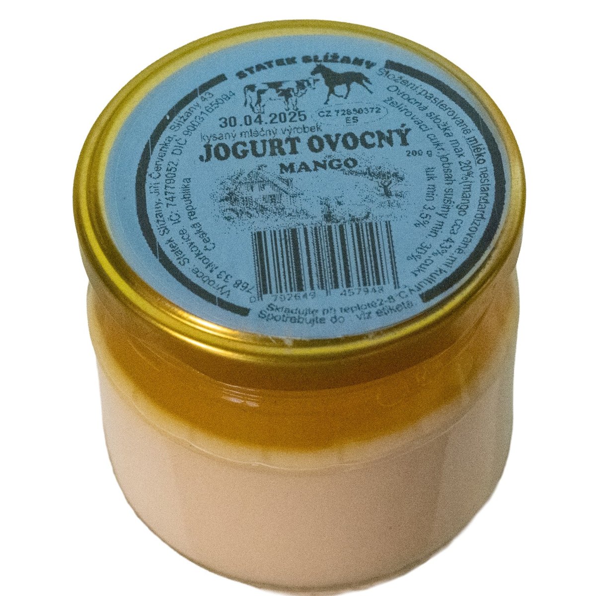 Statek Slížany Jogurt ovocný mango