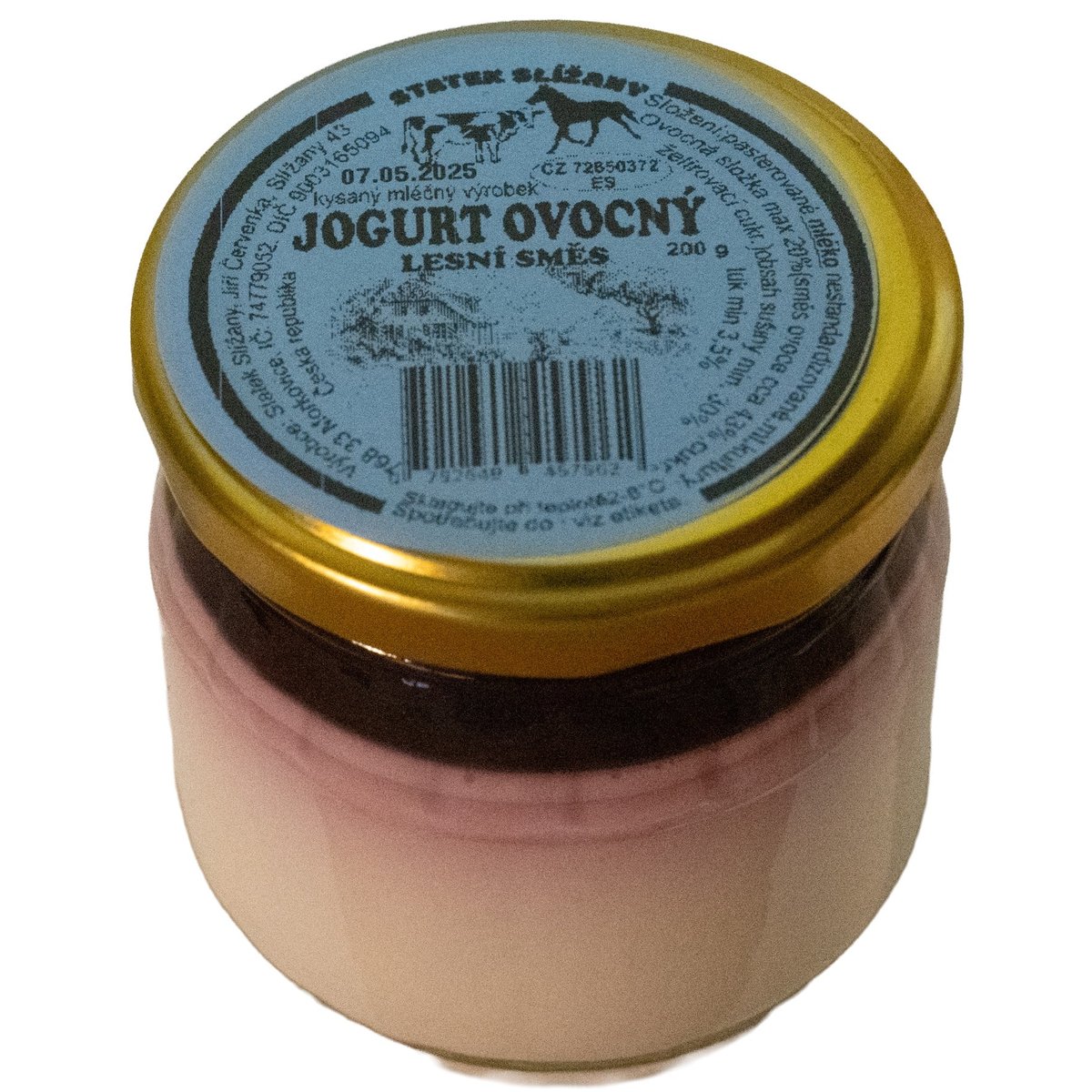 Statek Slížany Jogurt ovocný lesní směs