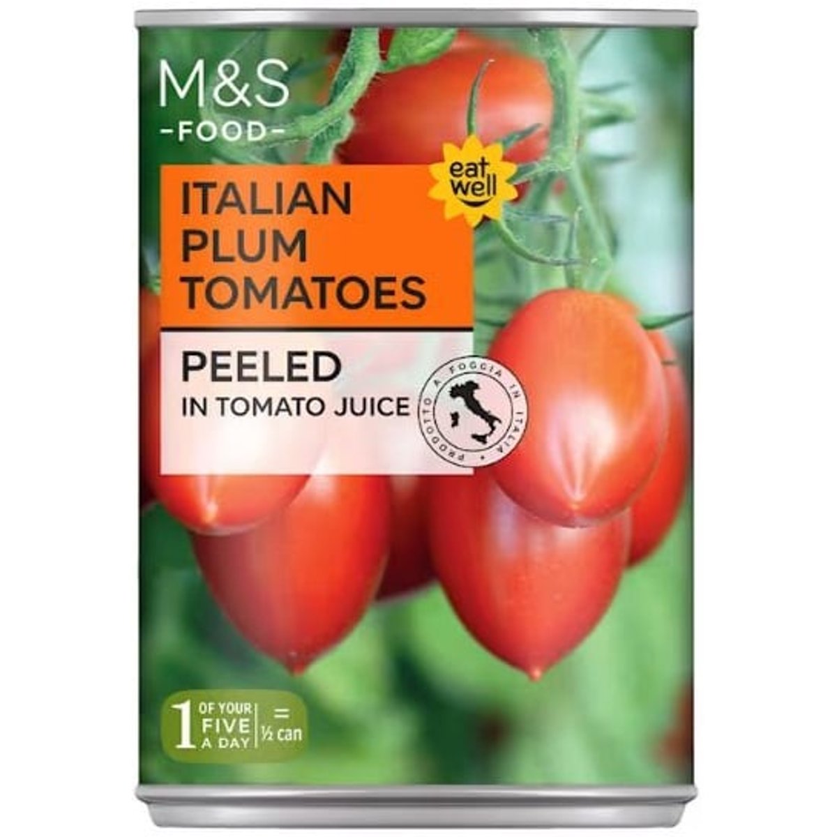 Marks & Spencer Loupaná italská rajčata v rajčatové šťávě