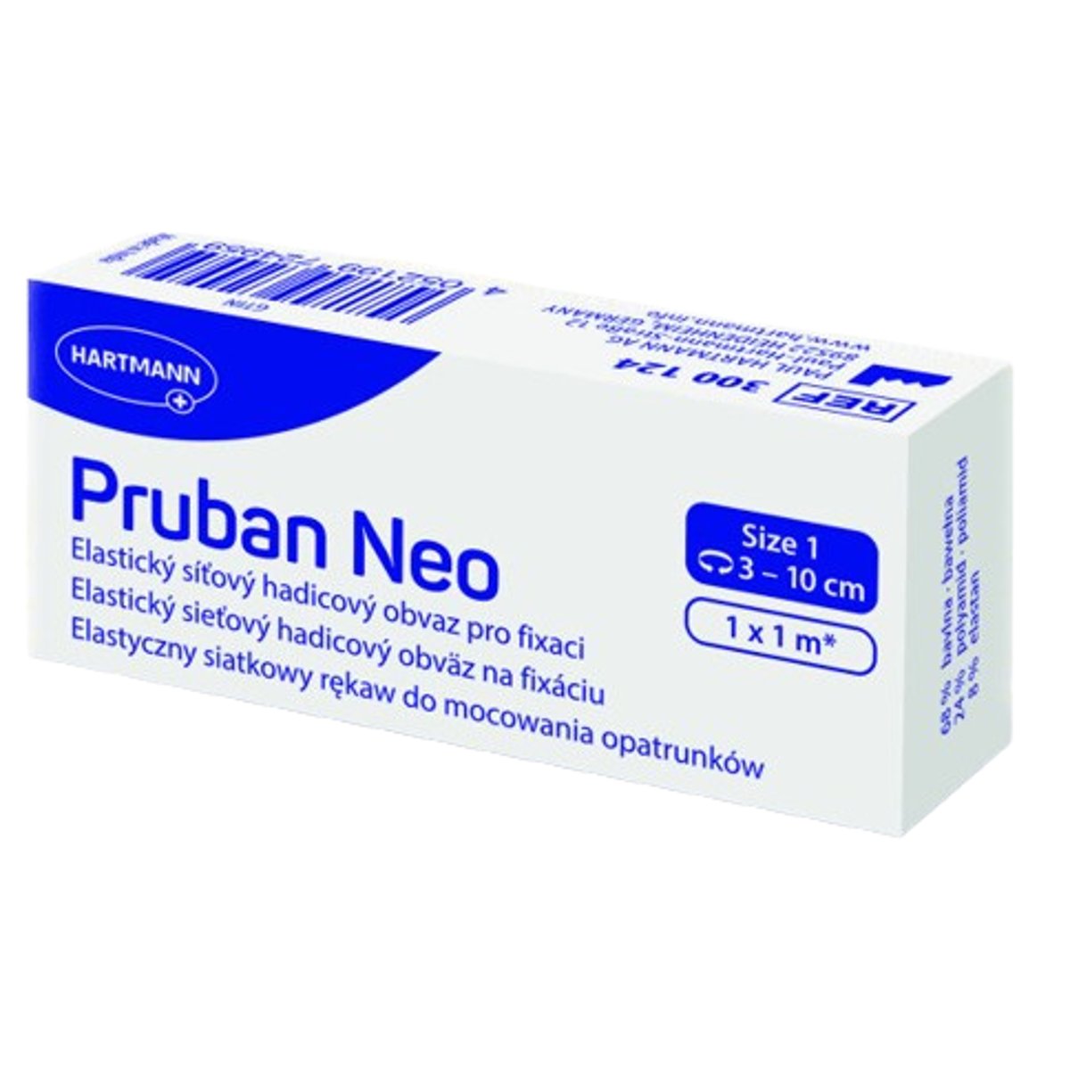 Levně Pruban Neo elastický hadicový obvaz č.1 1m 3-10cm