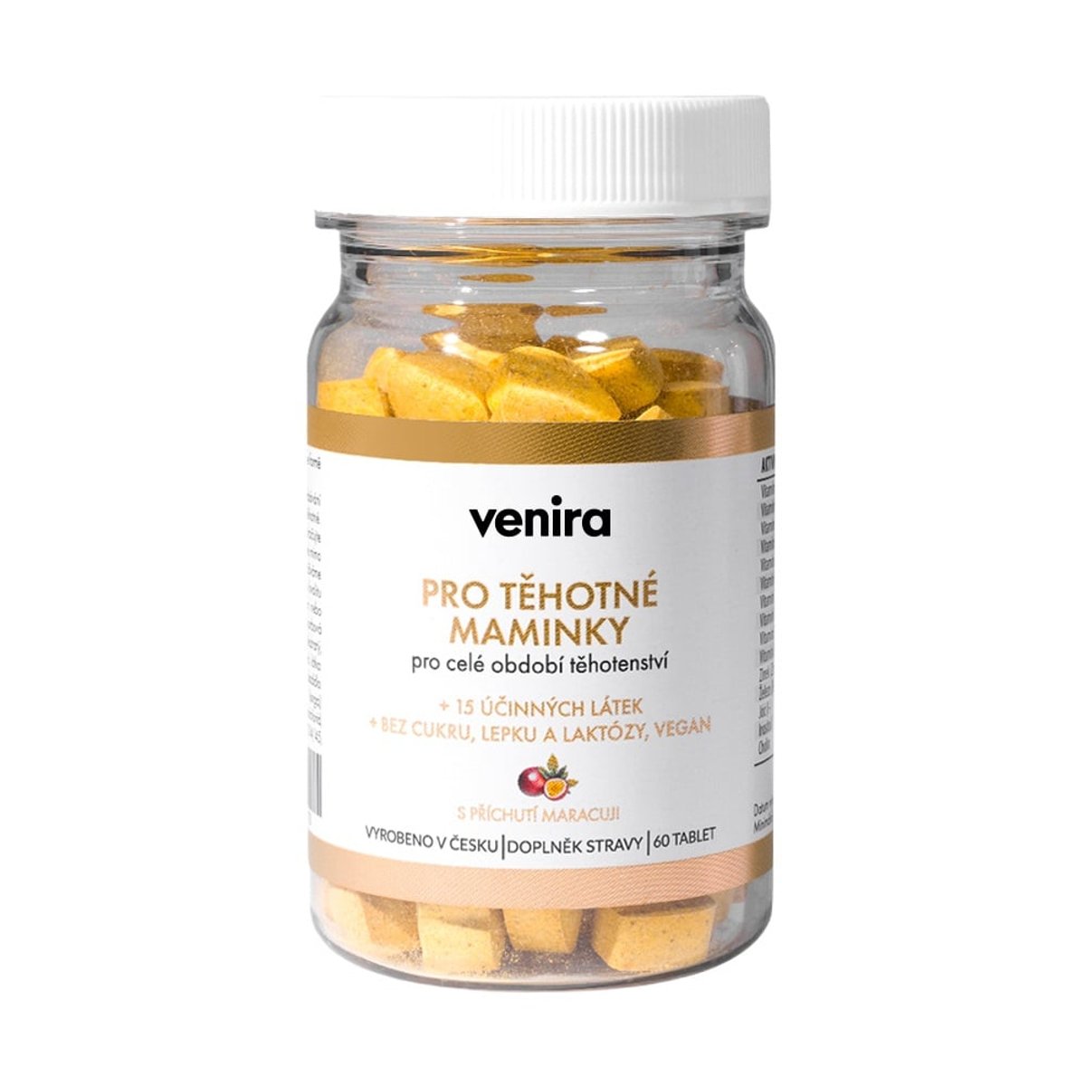 Venira Pro těhotné maminky srdíčka maracuja 60ks