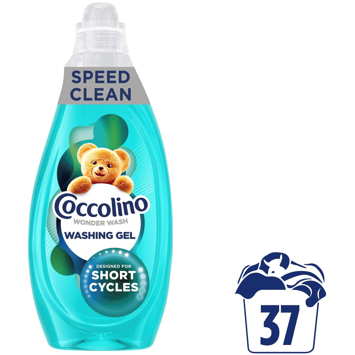 Coccolino Wonder Wash Speed Clean prací gel (1,48 l)