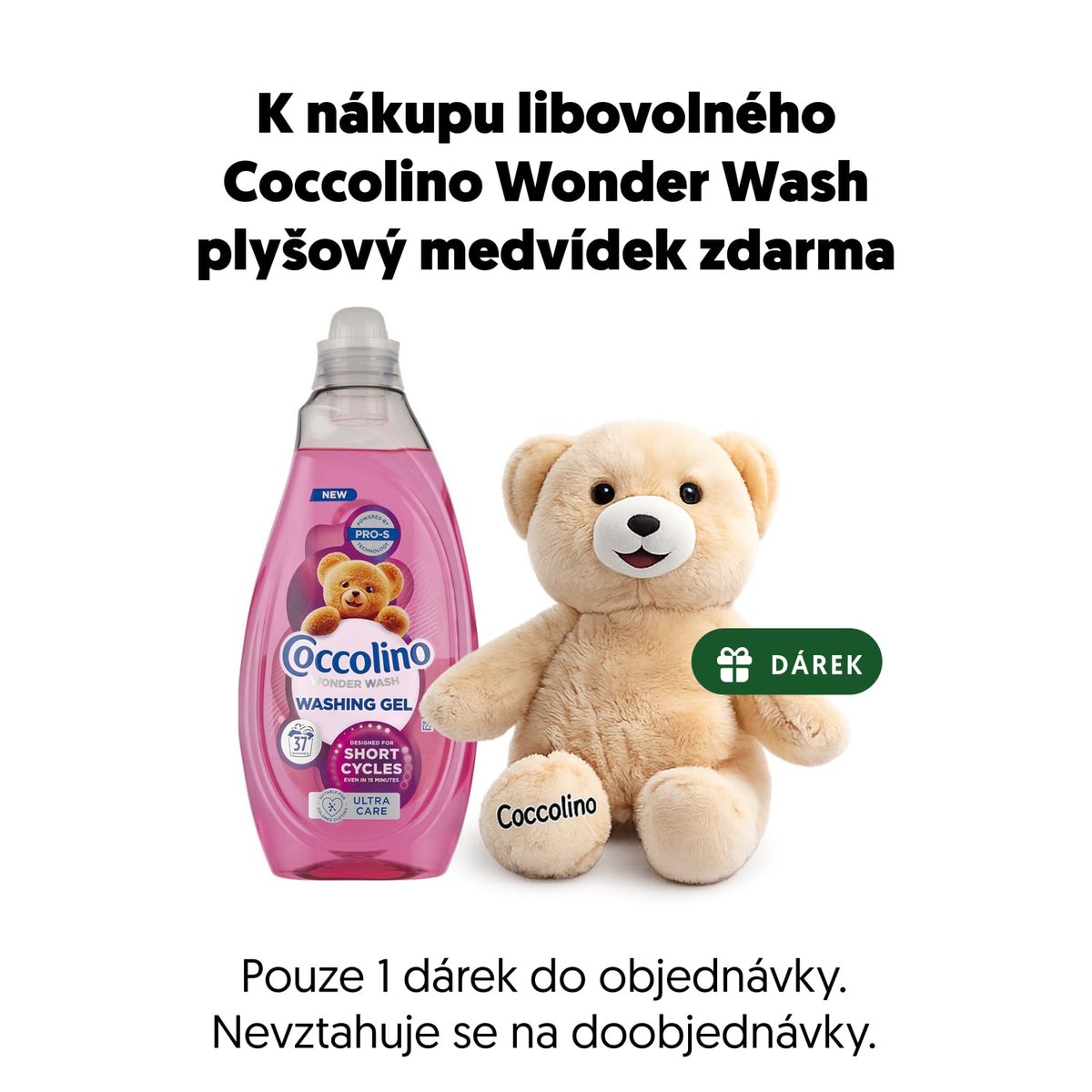 Coccolino Wonder Wash Ultra Care prací gel (1,48 l)