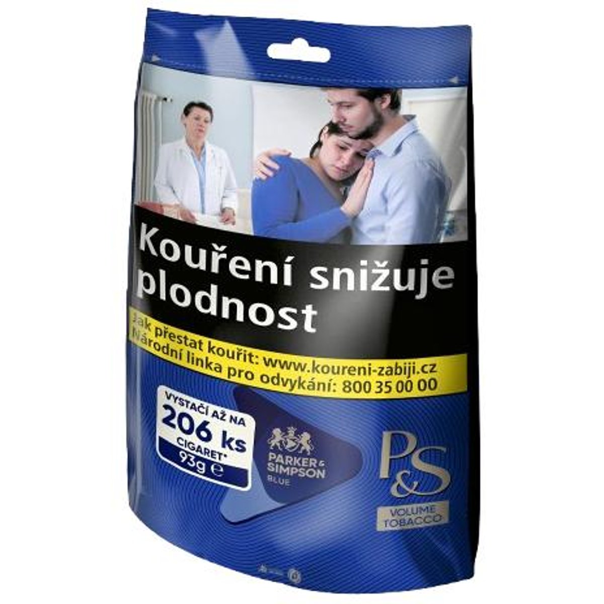 P&S Blue cigaretový tabák