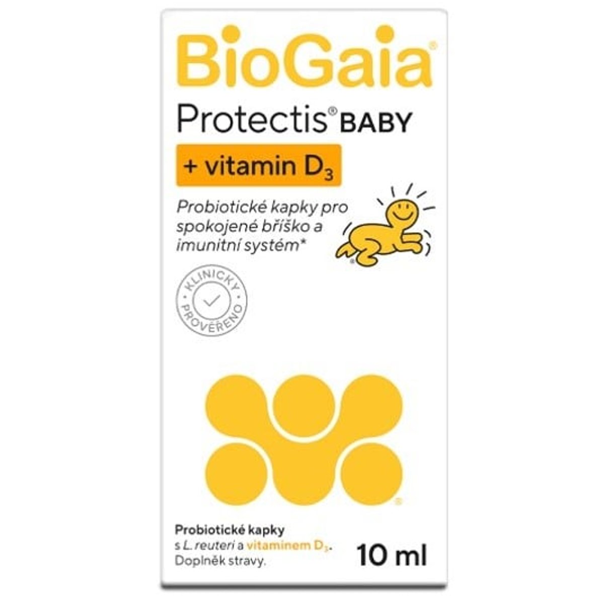 BioGaia Protectis BABY + vit.D3 probio.kapky 10ml