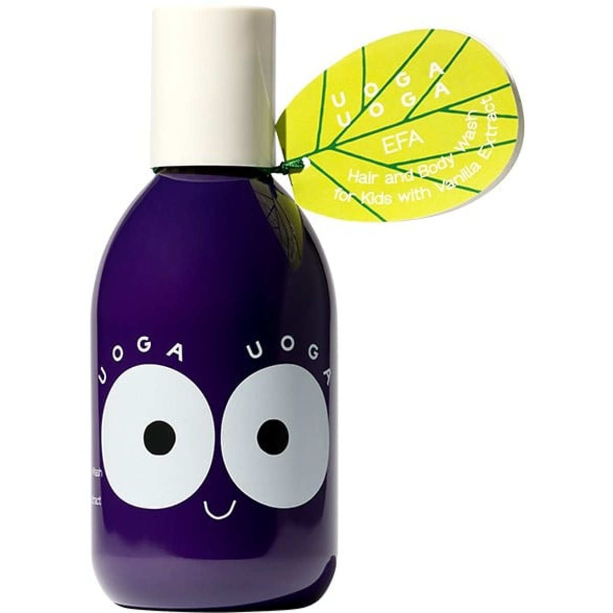 UOGA UOGA Dětský vlasový a tělový šampon s vanilkou EFA, 250 ml