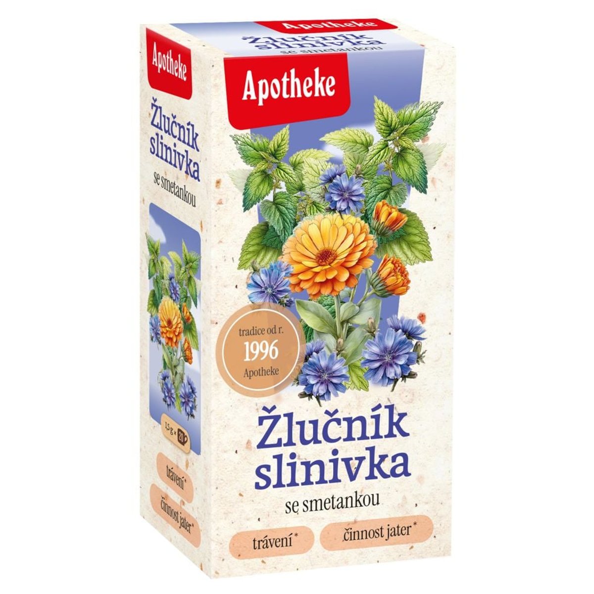 Apotheke Na žlučník a slinivku čaj 20x1.5g