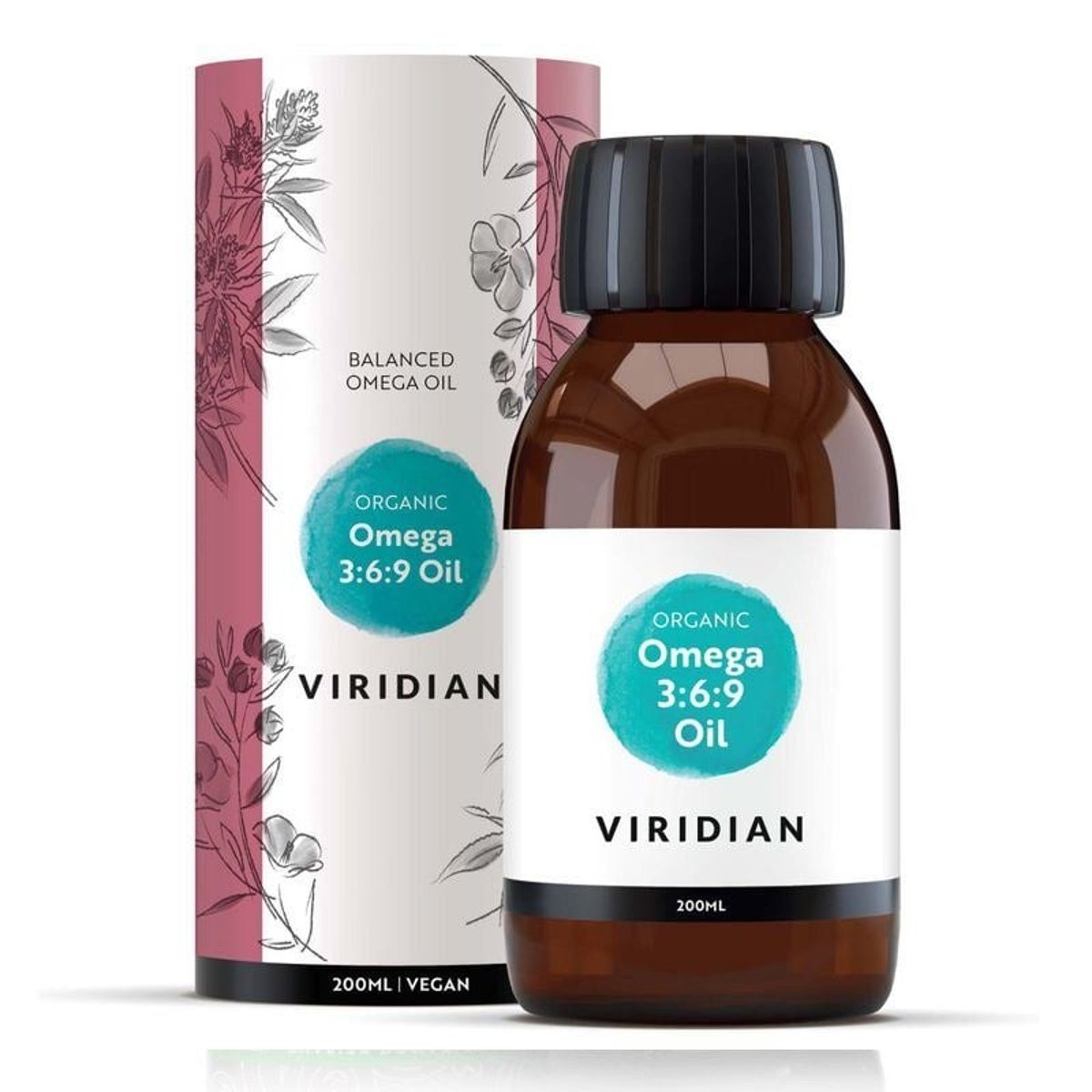 Viridian Nutrition Viridian Omega 3:6:9 Oil 200ml Organic