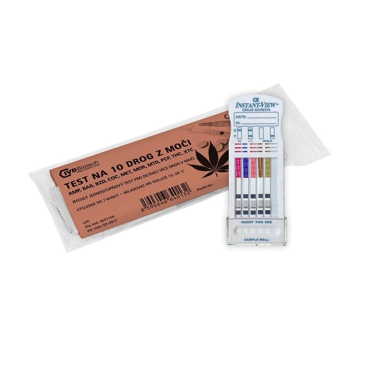 Test na 10 drog z moči