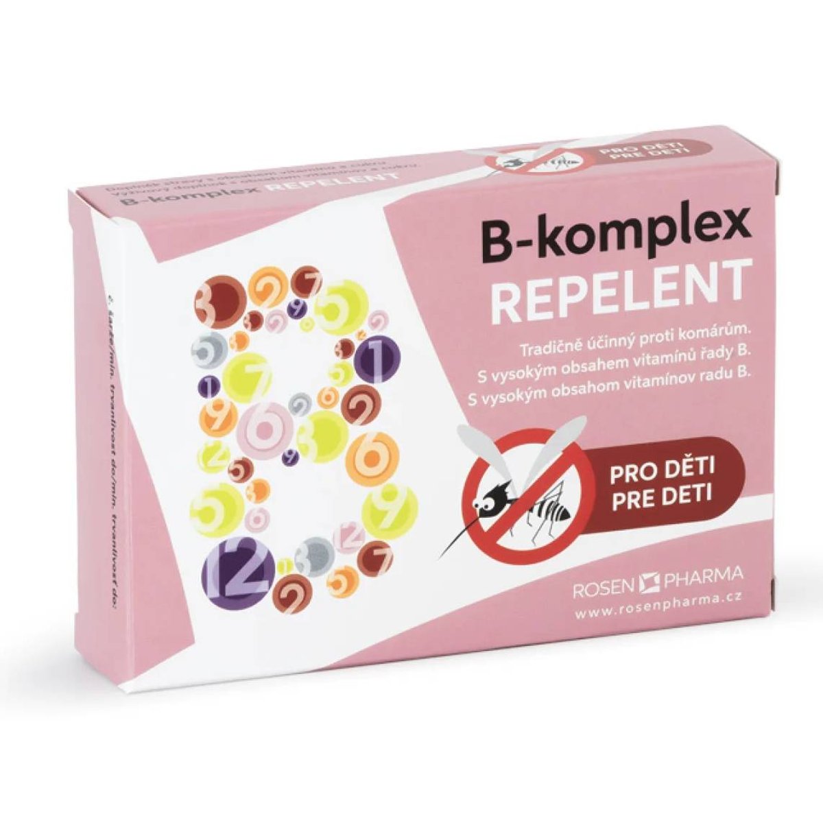 Rosen B-komplex REPELENT pro děti drg.25