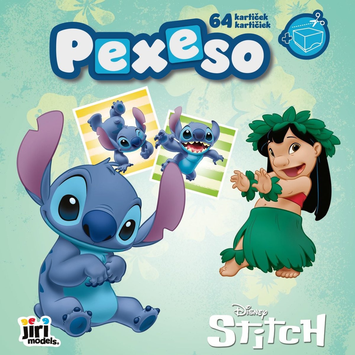 JIRI MODELS Pexeso v sešitu Lilo & Stitch