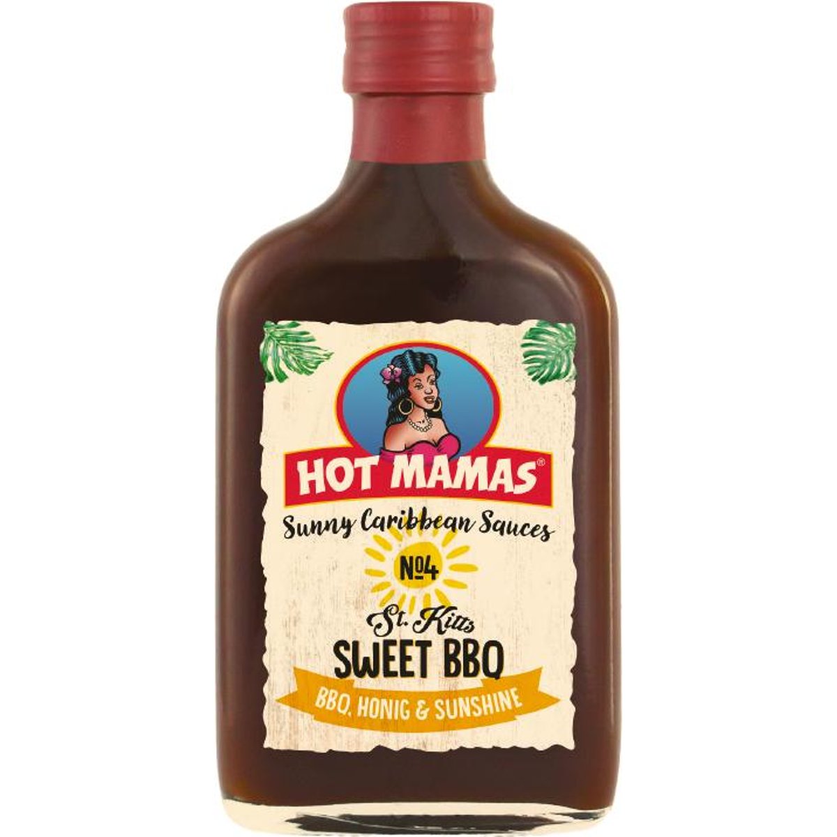 Hot Mamas Sunny Caribbean Sauces Sweet BBQ marináda