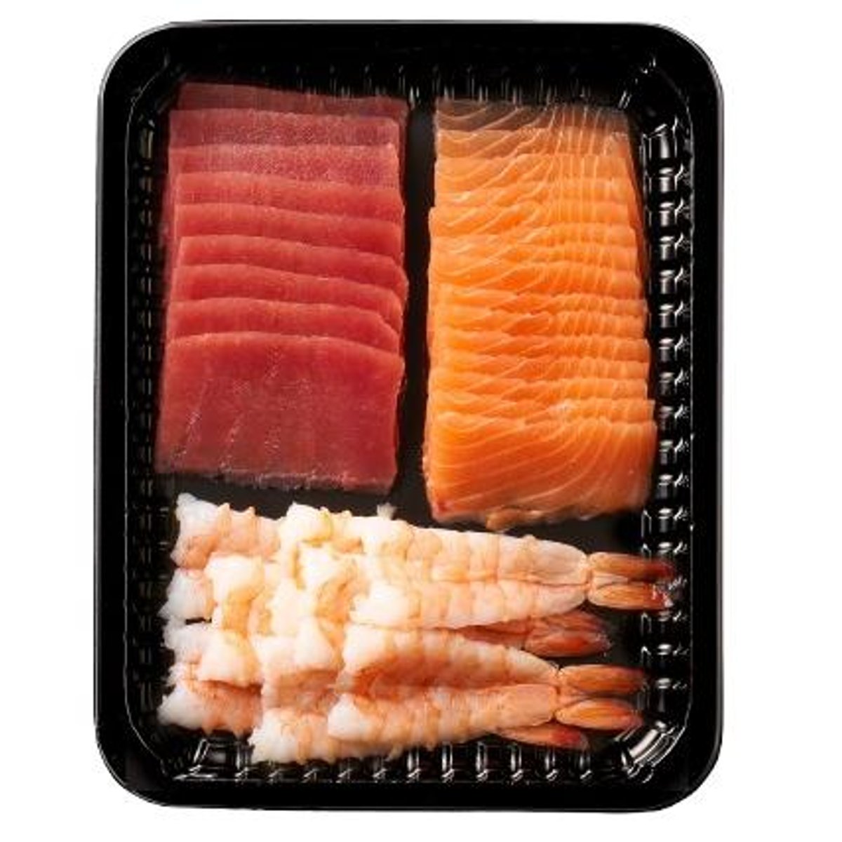 Oceans Sushi set 3 (losos sashimi plátky, tuňák sashimi plátky, krevety ebi)