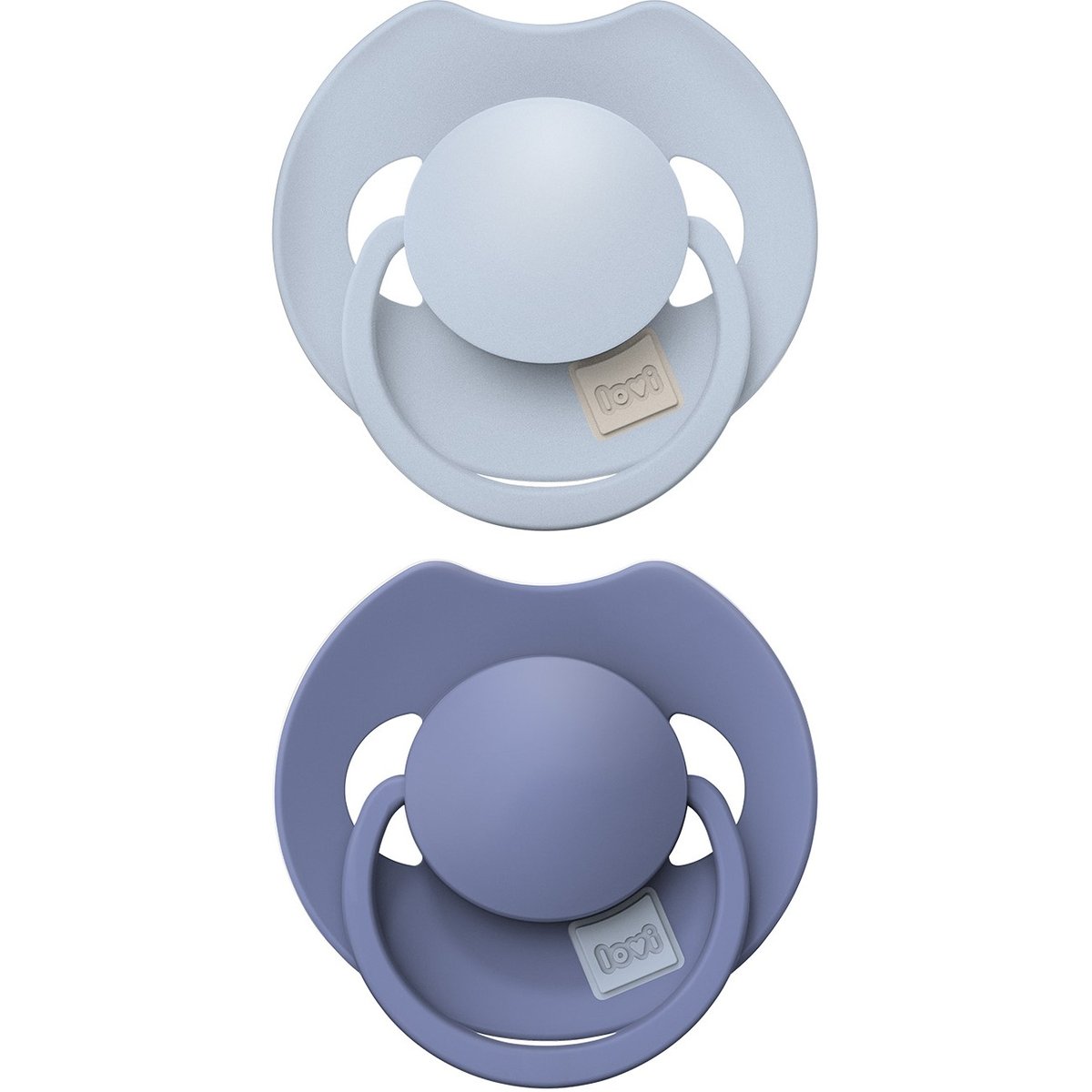 LOVI Dudlík silikonový dynamický Prime Baby Blue 18+ měsíců