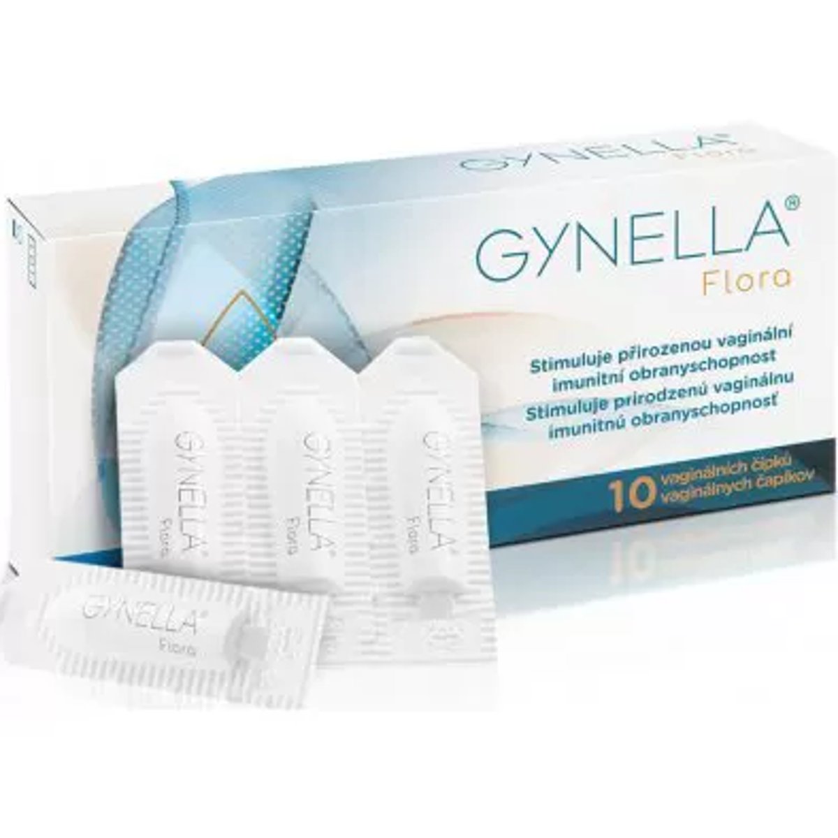 GYNELLA Flora 10 vaginálních čípků