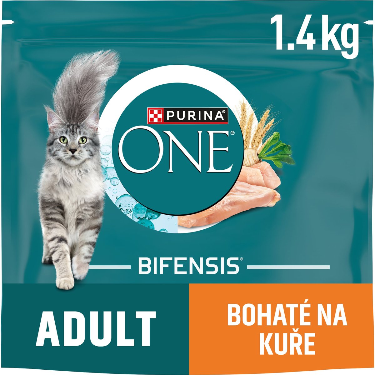Purina ONE Bifensis Adult granule pro kočky kuře