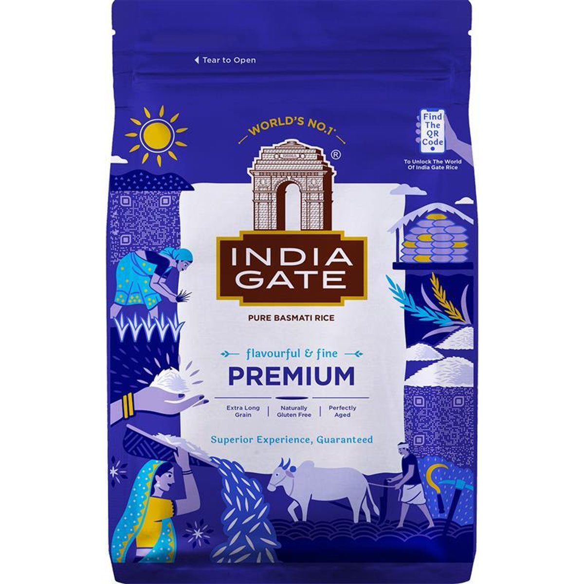 India Gate Prémiová basmati rýže