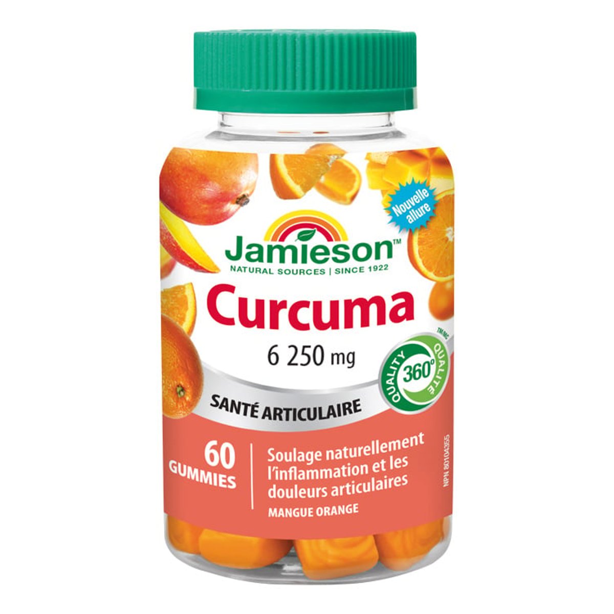 JAMIESON Kurkuma želatinové pastilky 60ks