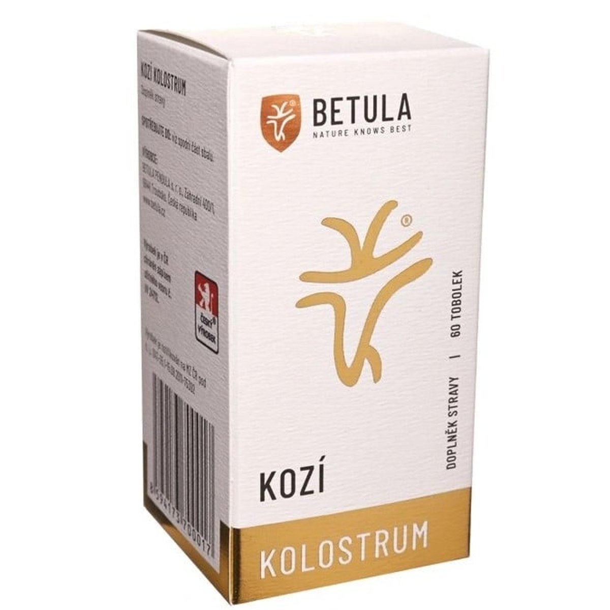BETULA Kozí kolostrum, 60 tobolek