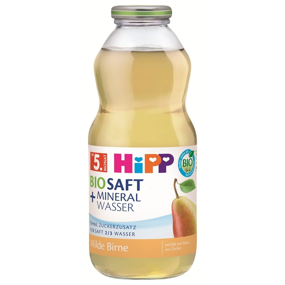 HiPP BIO Nápoj hruška s neperlivou pramenitou vodou