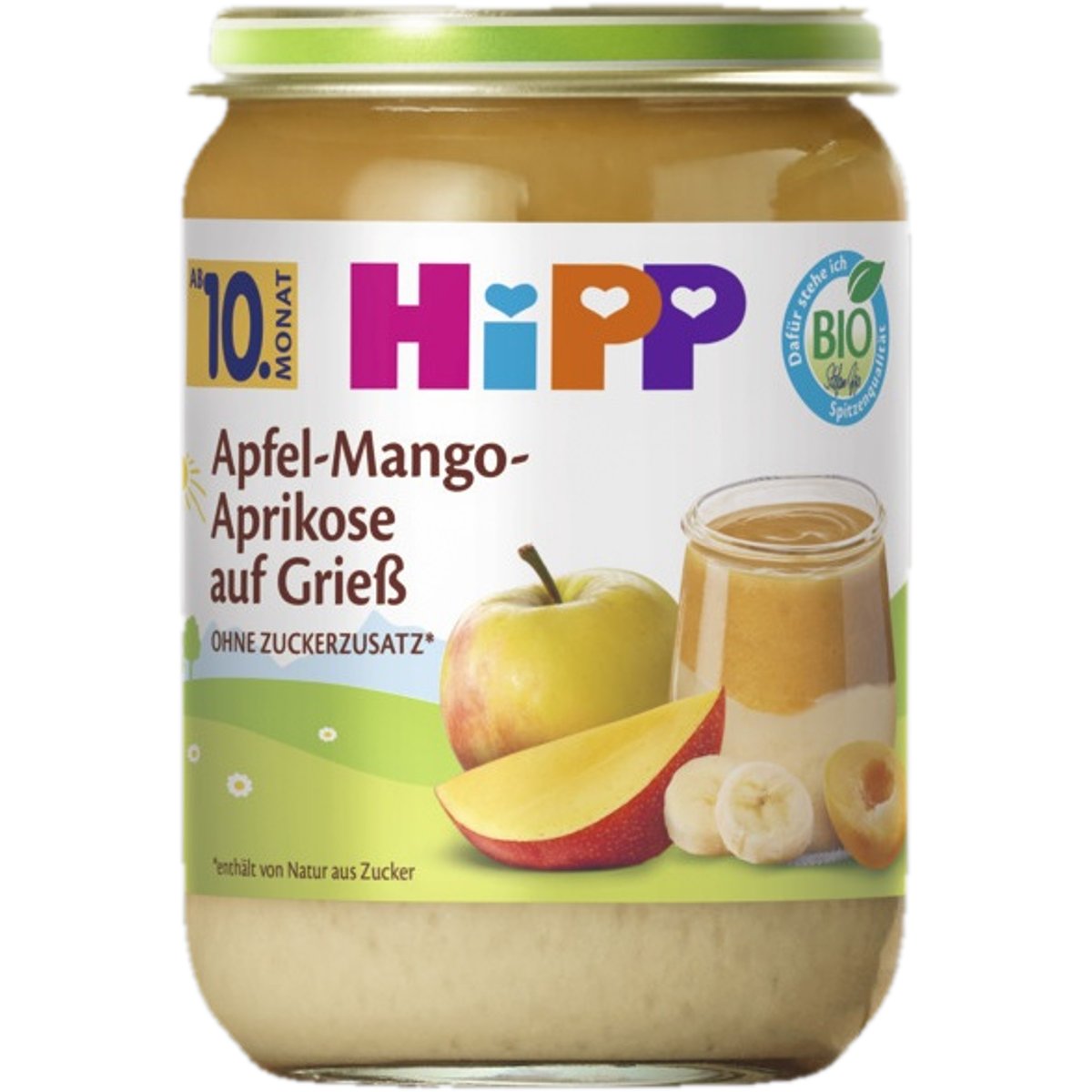 HiPP BIO Krupička s ovocem