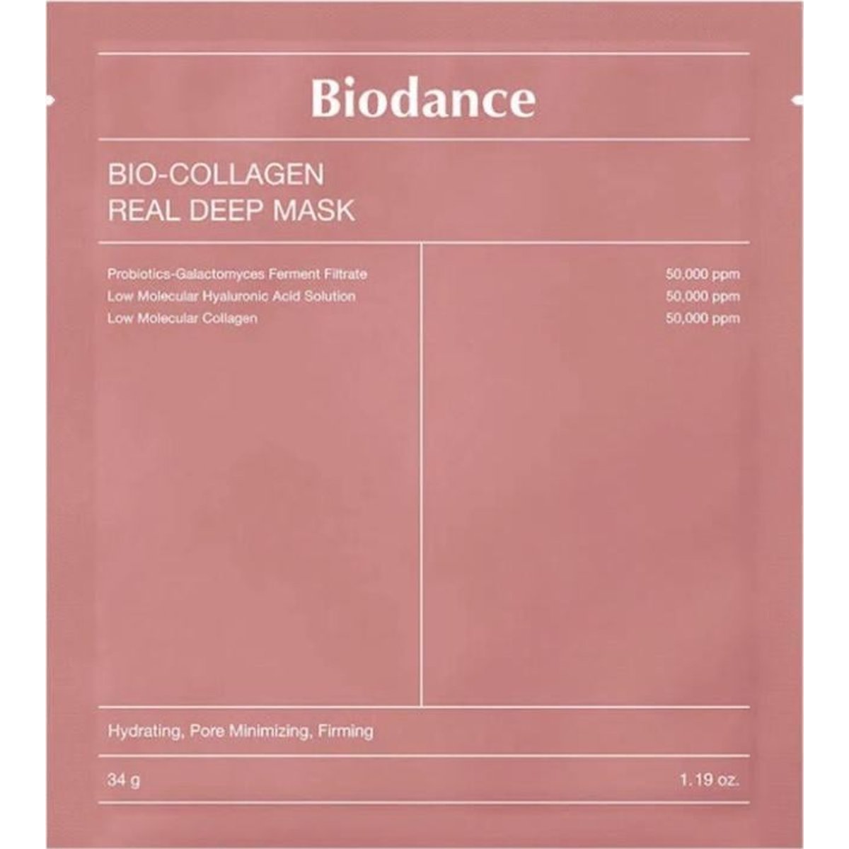 Biodance Bio-Collagen hydrogelová plátýnková maska