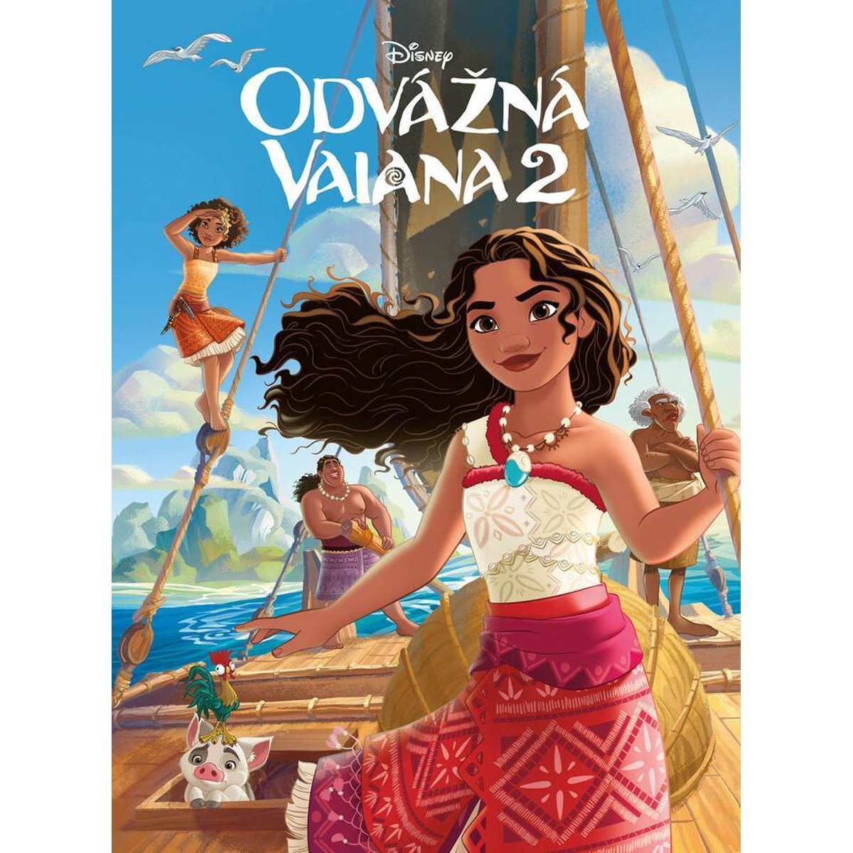 Disney Odvážná Vaiana 2 Příběh podle filmu