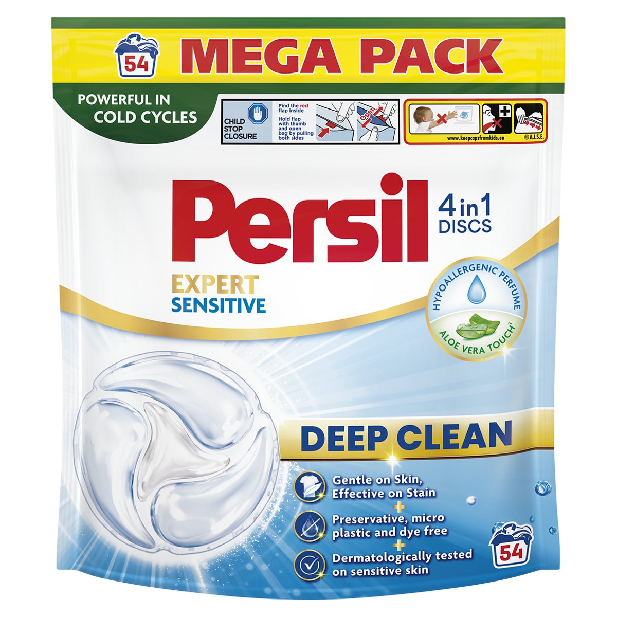 Persil Disc(54PD/bal)Exp Sensitive MEGA