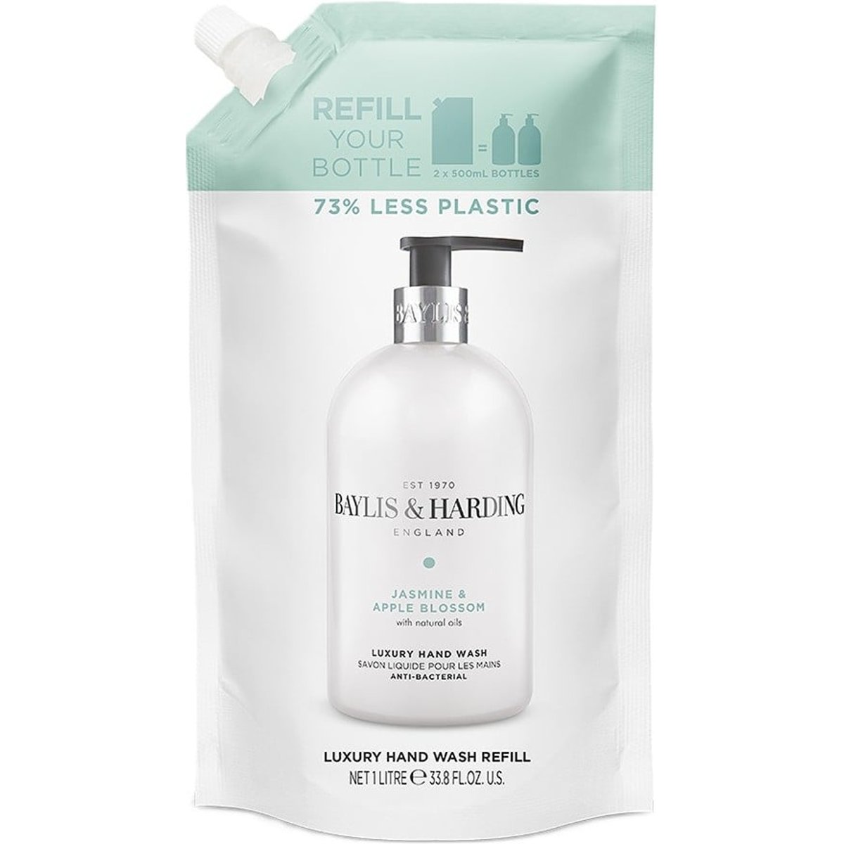 Baylis & Harding Mýdlo jasmín a jabloňový květ – náhradní náplň