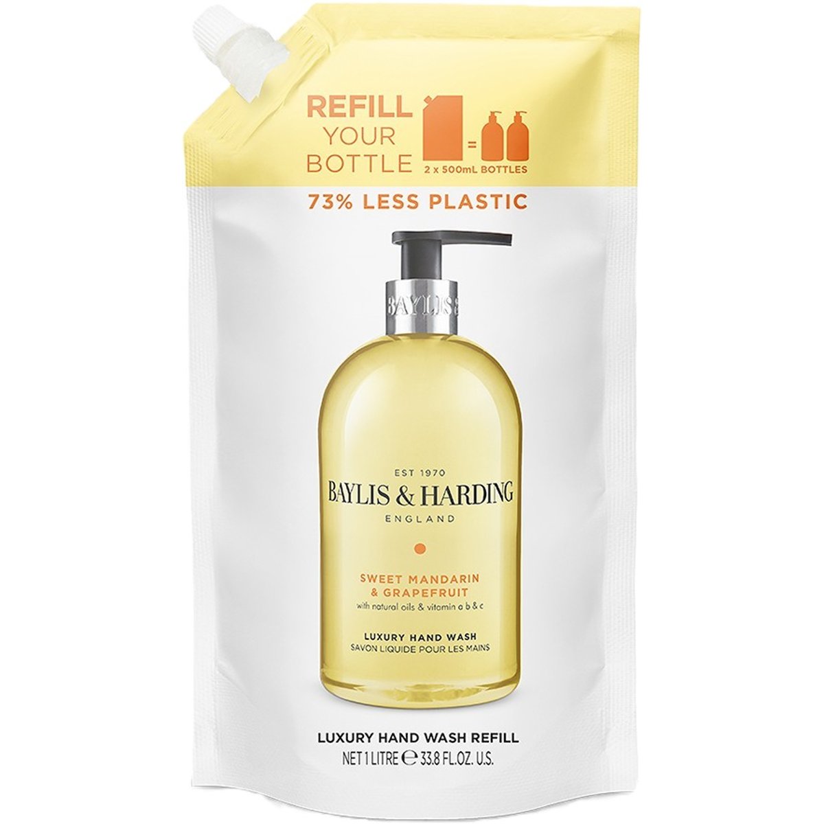 Baylis & Harding Mýdlo mandarinka a grapefruit – náhradní náplň