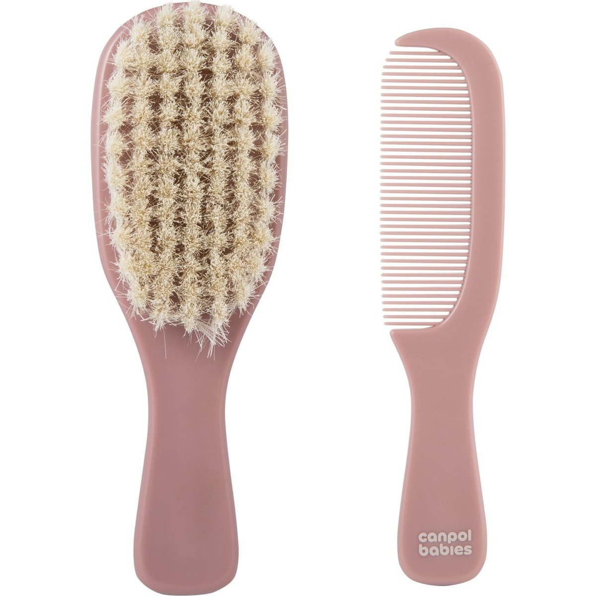 Canpol babies Hřeben a kartáč růžový