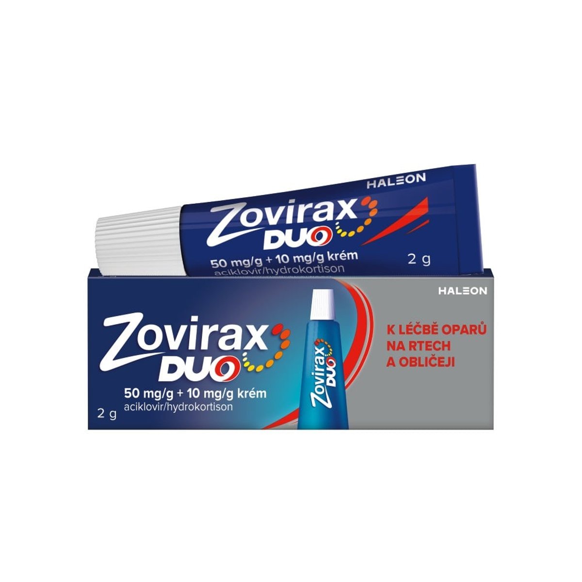ZOVIRAX DUO 50MG/G+10MG/G krém 1X2G II