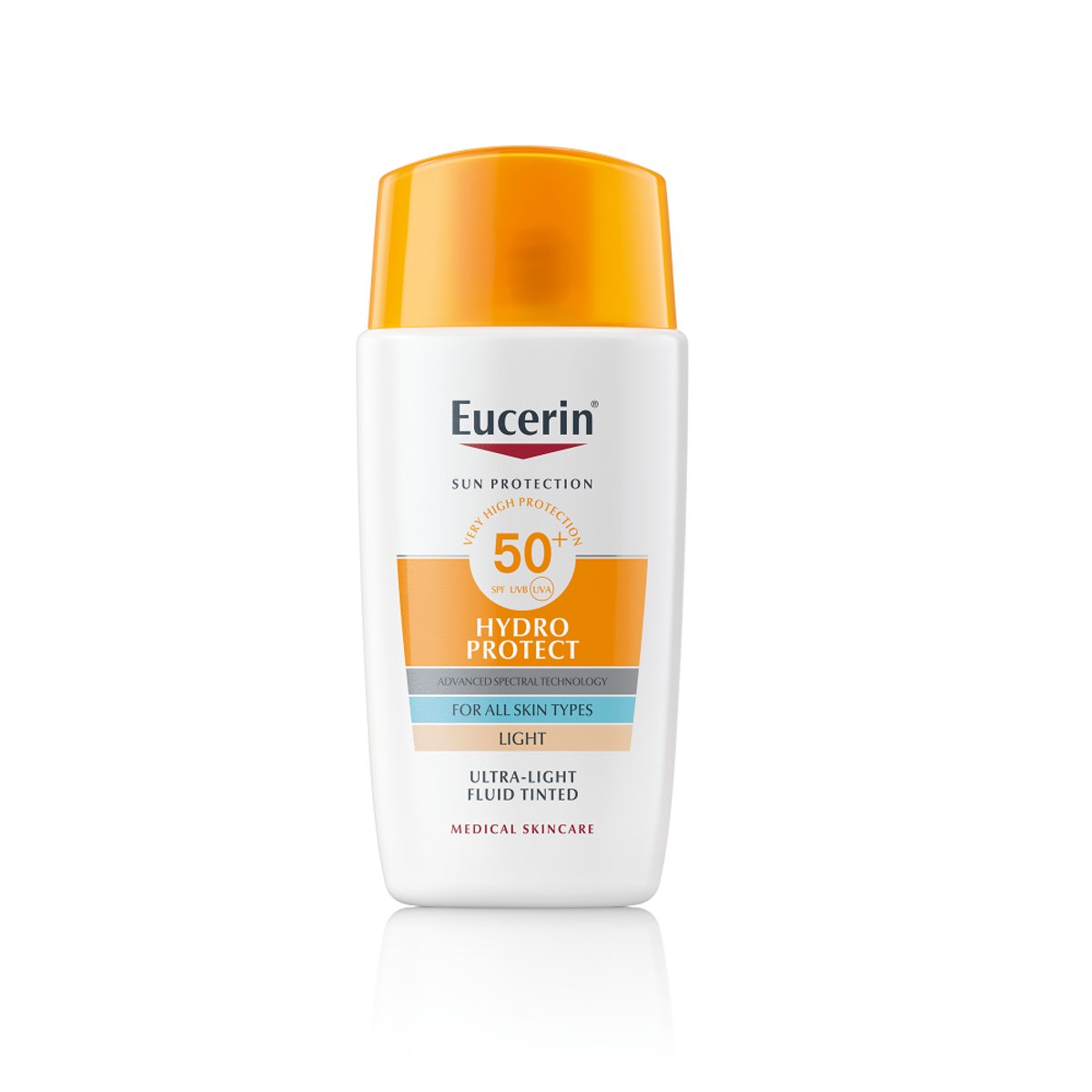 Eucerin SUN fluid na op.obličeje světlý SPF50+50ml