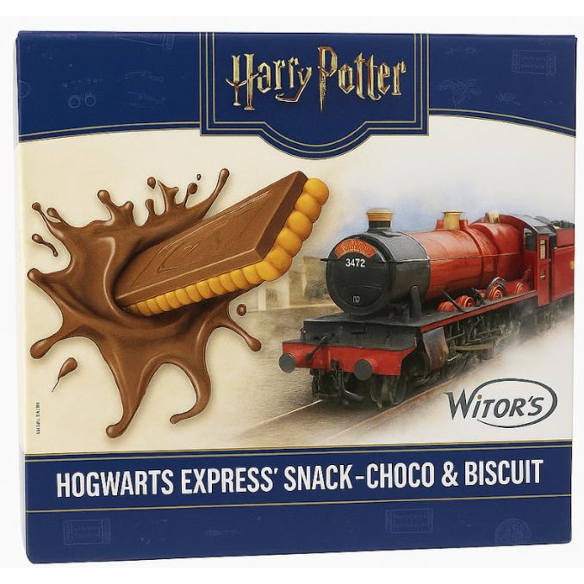 Harry Potter Sušenky ve tvaru jízdenky do Bradavic s mléčnou čokoládou