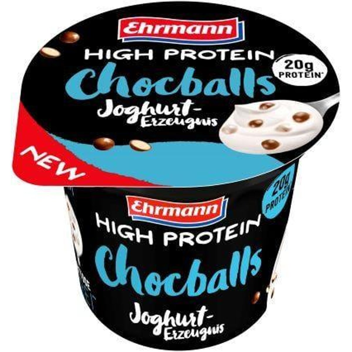 Ehrmann High Protein joghurt Chocballs