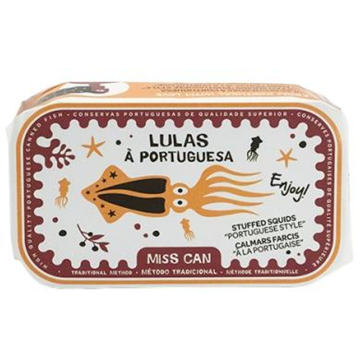 Miss Can Plněné olihně na portugalský způsob