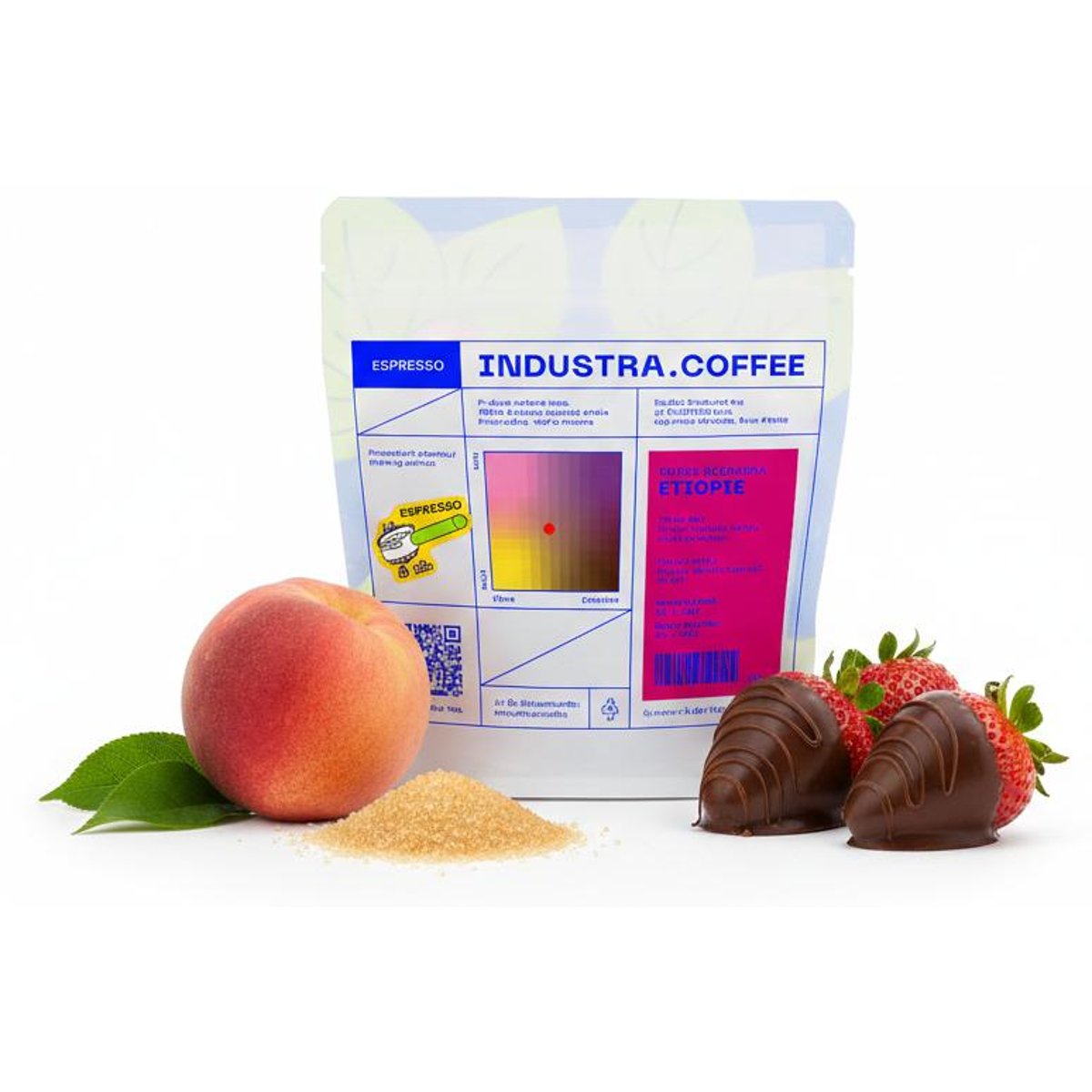 Industra.Coffee Etiopie Danse Mormora espresso zrnková káva