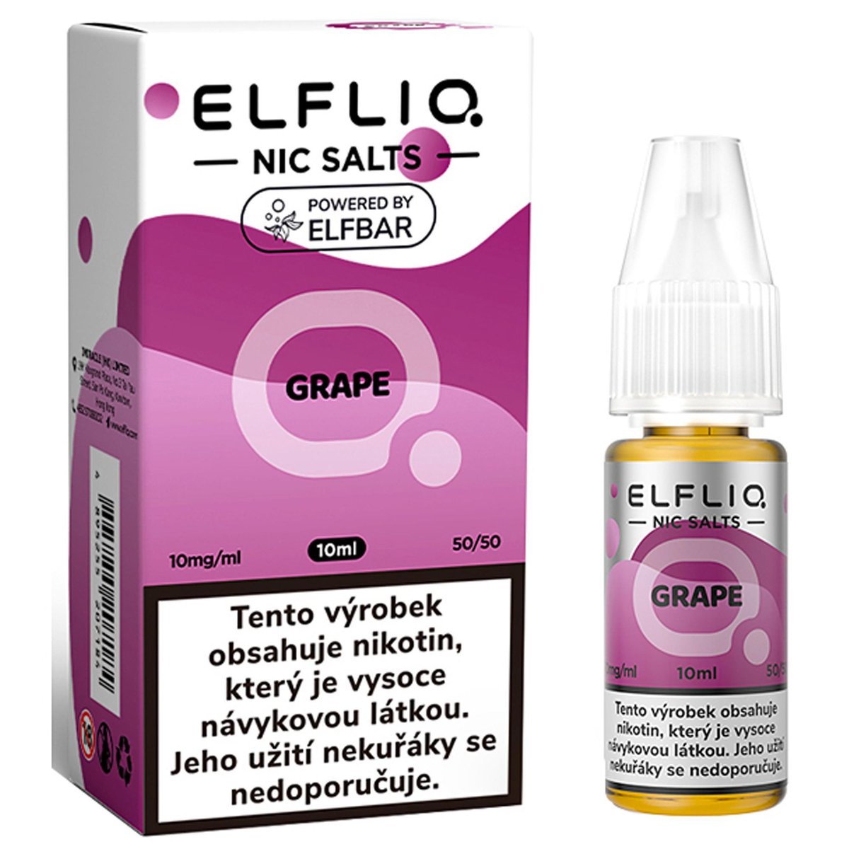 Elfliq Salt Hroznové víno 10ml (10mg)