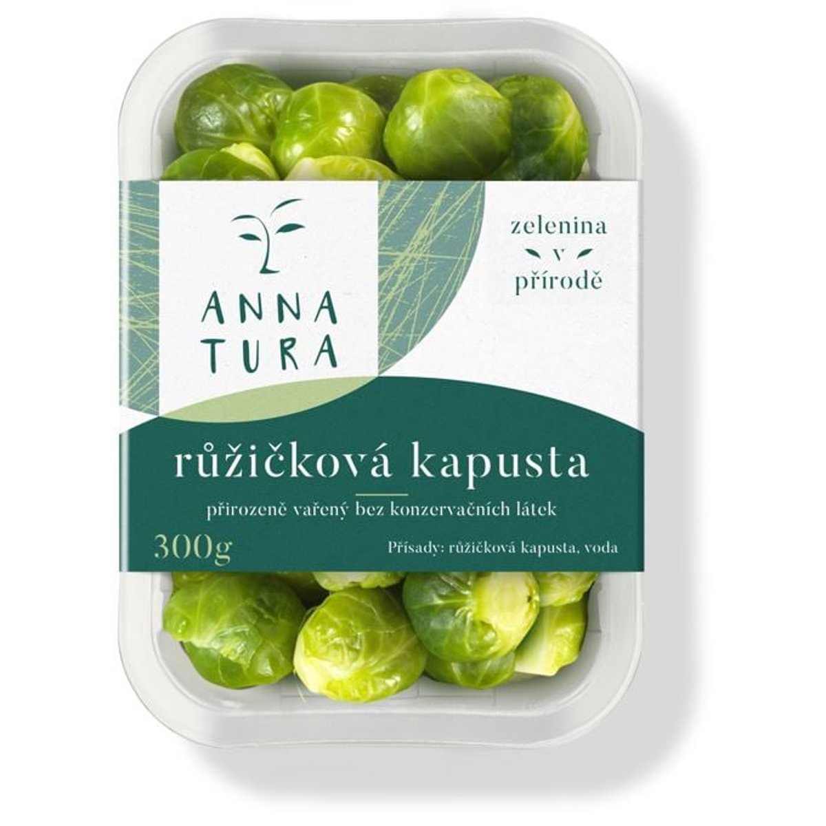 Annatura Vařená růžičková kapusta, balení