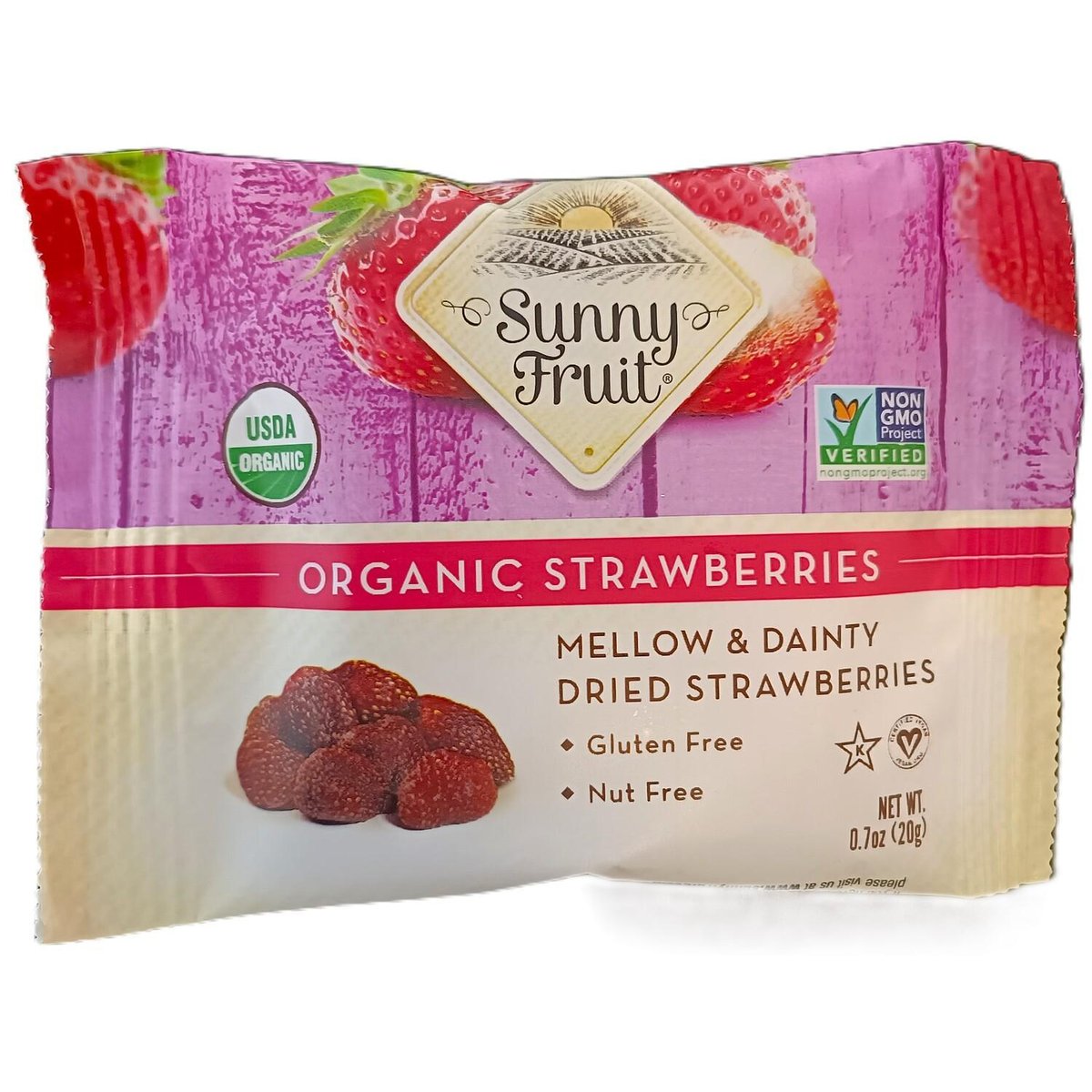 Sunny Fruit BIO Sušené jahody